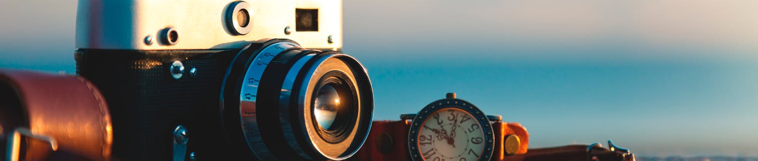 Analog kamera. Du får mer nostalgi för pengarna med en analog kamera